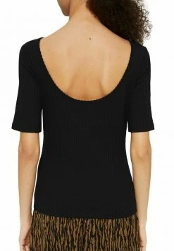 Edc By Esprit MIT RÜCKENAUSSCHNITT - Basic T-shirt - Black 16 Edc By Esprit MIT RÜCKENAUSSCHNITT - Basic T-shirt - Black -edc by Esprit Shop 90af54aaf9b740489ae4ab8ba657d96d