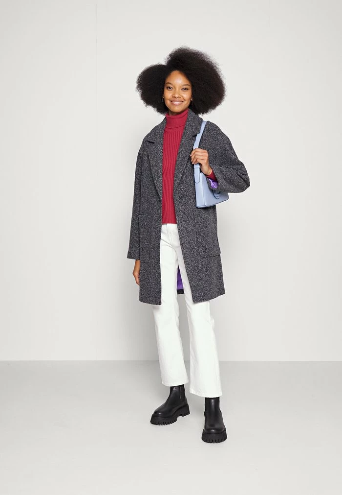 Edc By Esprit WORCOATSOL - Classic Coat - Black 2 Edc By Esprit WORCOATSOL - Classic Coat - Black - Image 2