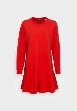 Edc By Esprit DRESS - Jumper Dress - Orange Red 9 Edc By Esprit DRESS - Jumper Dress - Orange Red -edc by Esprit Shop 912db916712e40649ee0b84833c6d764