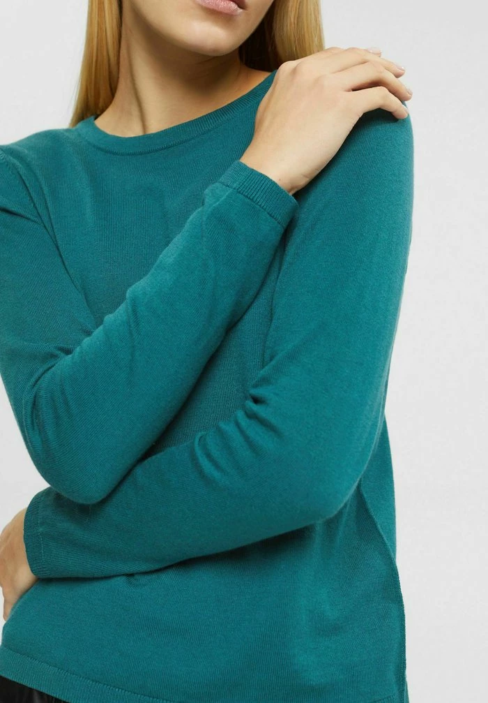 Edc By Esprit Jumper - Teal Green 4 Edc By Esprit Jumper - Teal Green - Image 4