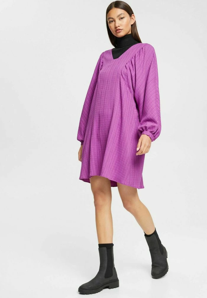 Edc By Esprit LIGHT - Day Dress - Violet 1 Edc By Esprit LIGHT - Day Dress - Violet