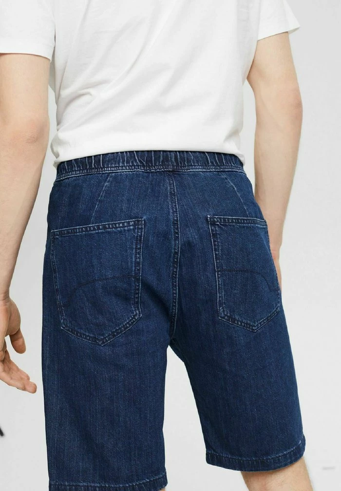Edc By Esprit Denim Shorts - Blue Dark Washed 5 Edc By Esprit Denim Shorts - Blue Dark Washed - Image 5