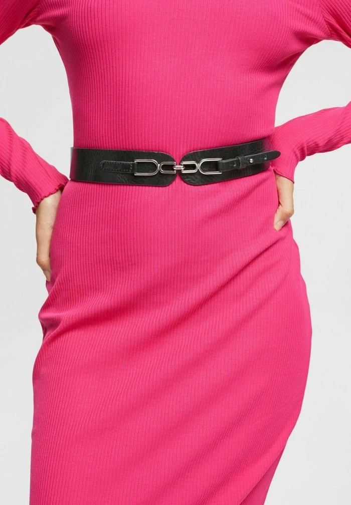 Edc By Esprit Waist Belt - Black 1 Edc By Esprit Waist Belt - Black