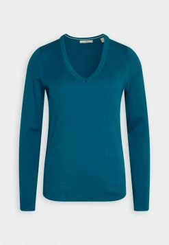 Edc By Esprit BASIC V-NECK - Jumper - Teal Blue 8 Edc By Esprit BASIC V-NECK - Jumper - Teal Blue -edc by Esprit Shop 9271316e8d234a6bb41600bee2b8c8e7