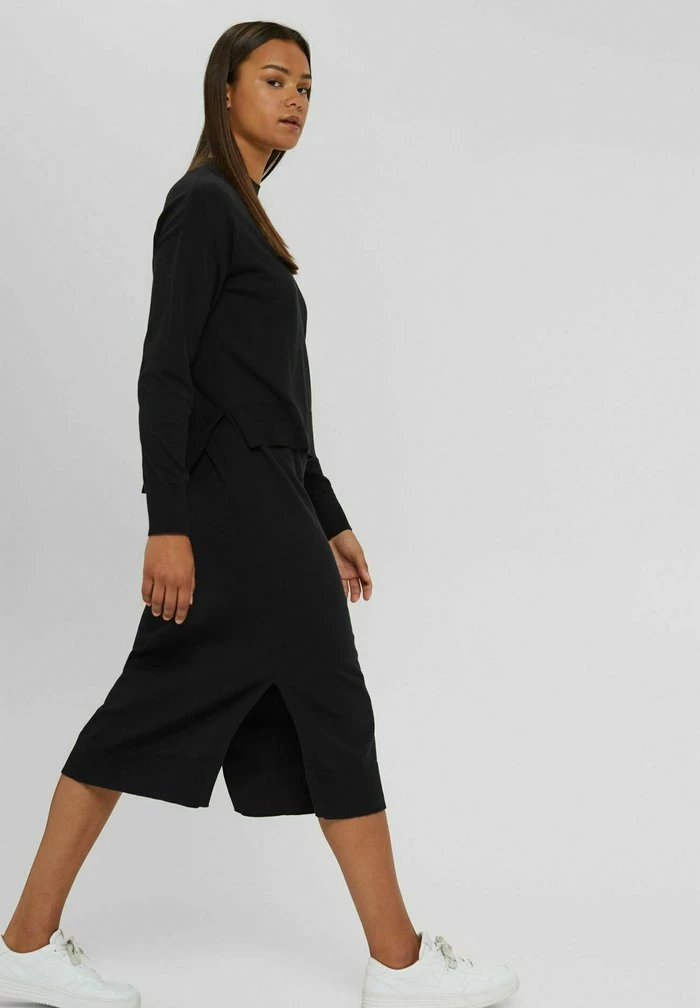 Edc By Esprit Jumper Dress - Black 4 Edc By Esprit Jumper Dress - Black - Image 4