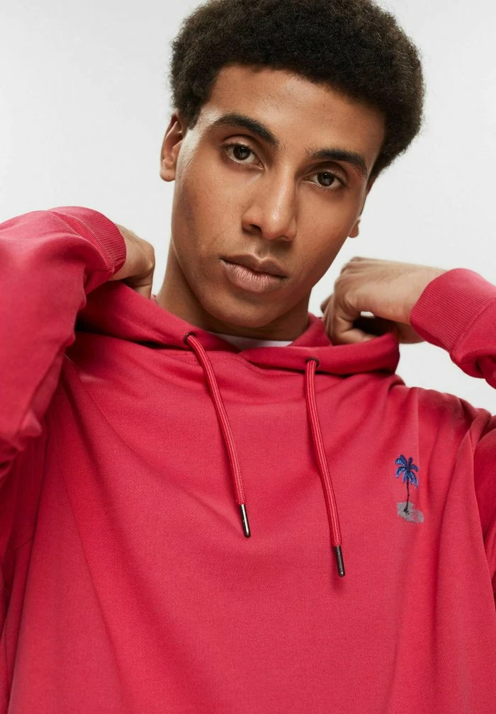 Edc By Esprit MIT RÜCKENPRINT - Hoodie - Dark Pink 5 Edc By Esprit MIT RÜCKENPRINT - Hoodie - Dark Pink - Image 5