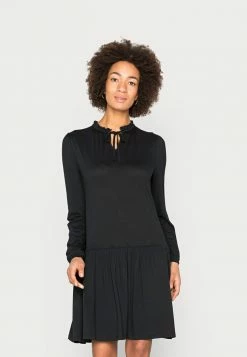 Edc By Esprit CREPE - Day Dress - Black