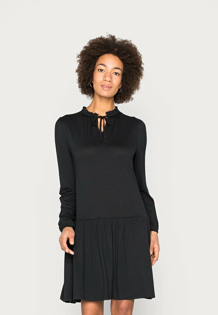 Edc By Esprit CREPE - Day Dress - Black 1 Edc By Esprit CREPE - Day Dress - Black