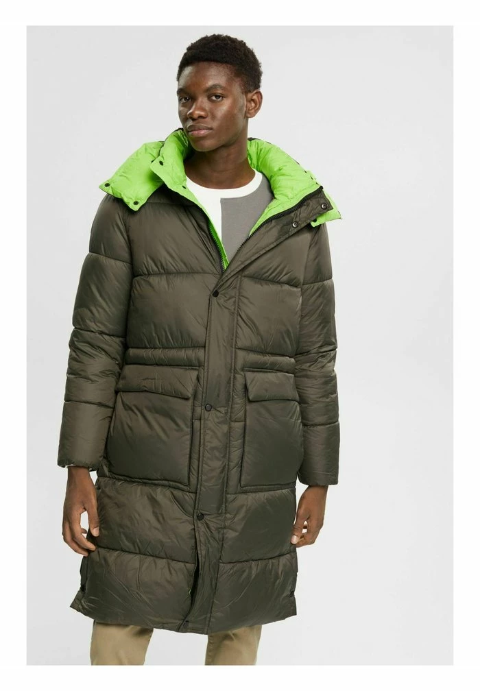 Edc By Esprit OUTDOOR - Winter Coat - Dark Khaki 1 Edc By Esprit OUTDOOR - Winter Coat - Dark Khaki