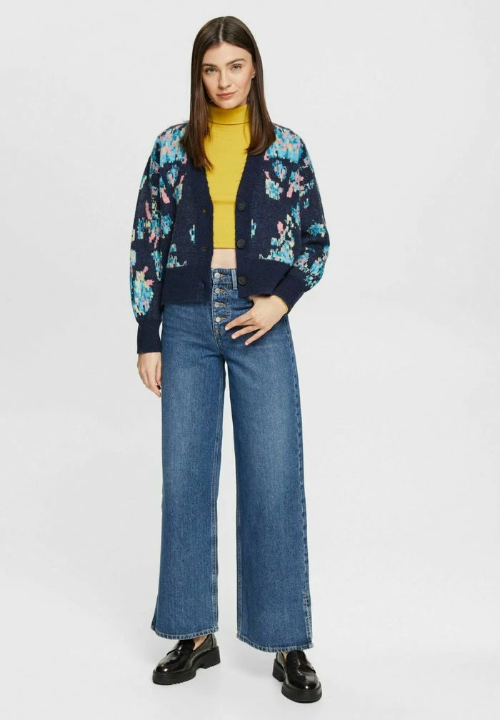 Edc By Esprit Cardigan - Petrol Blue 2 Edc By Esprit Cardigan - Petrol Blue - Image 2