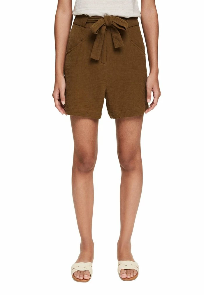 Edc By Esprit CRINKLE-EFFEKT - Shorts - Khaki Green 8 Edc By Esprit CRINKLE-EFFEKT - Shorts - Khaki Green - Image 8