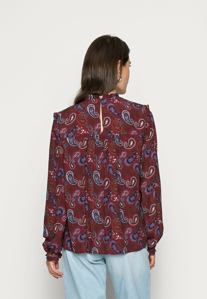 Edc By Esprit Blouse - Dark Red 3 Edc By Esprit Blouse - Dark Red - Image 3