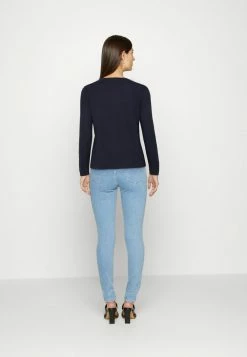 Edc By Esprit BASIC CREWNECK - Jumper - Navy -edc by Esprit Shop 95737fa59ff04adab3d233a86cac7588