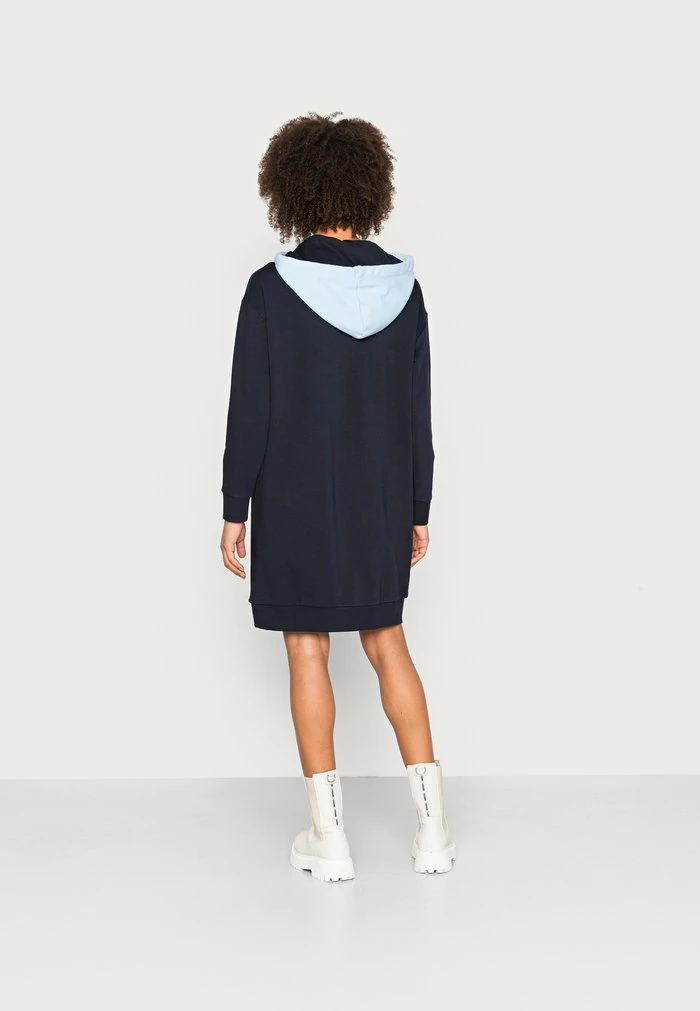 Edc By Esprit Day Dress - Navy 3 Edc By Esprit Day Dress - Navy - Image 3