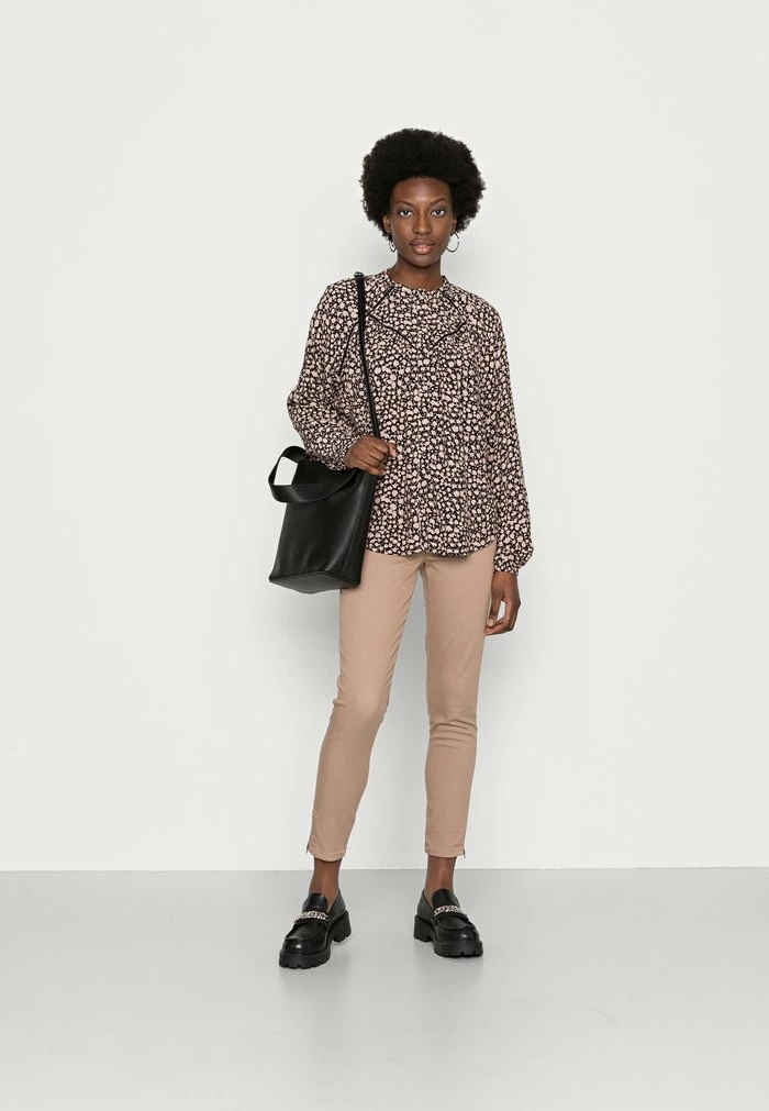 Edc By Esprit TAPE BLOUSE - Blouse - Dusty Nude 2 Edc By Esprit TAPE BLOUSE - Blouse - Dusty Nude - Image 2