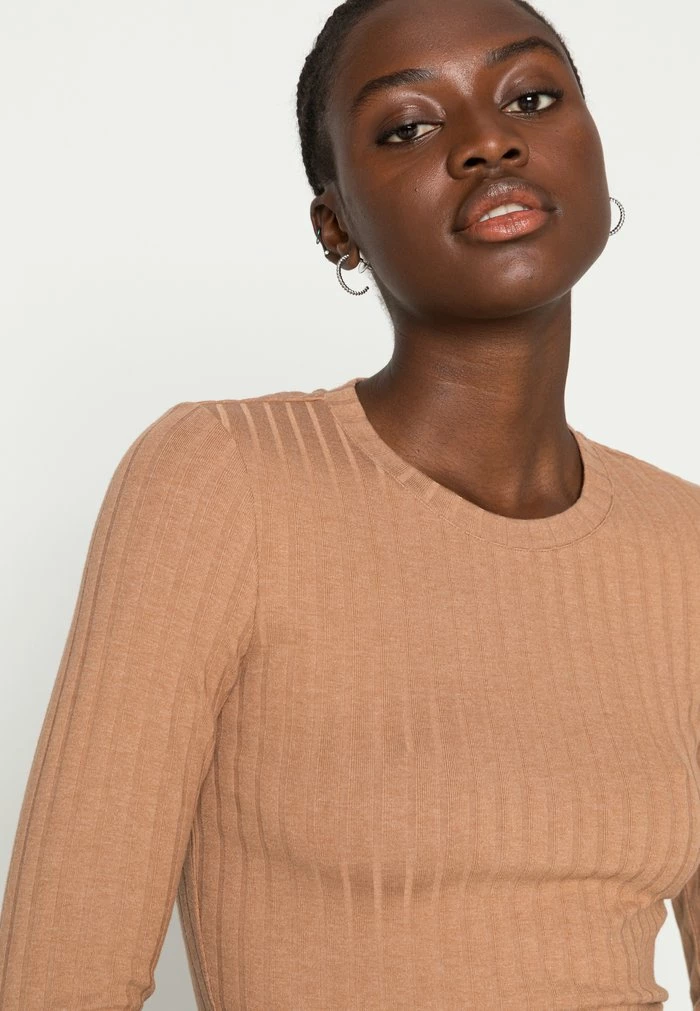 Edc By Esprit Long Sleeved Top - Light Taupe 5 Edc By Esprit Long Sleeved Top - Light Taupe - Image 5