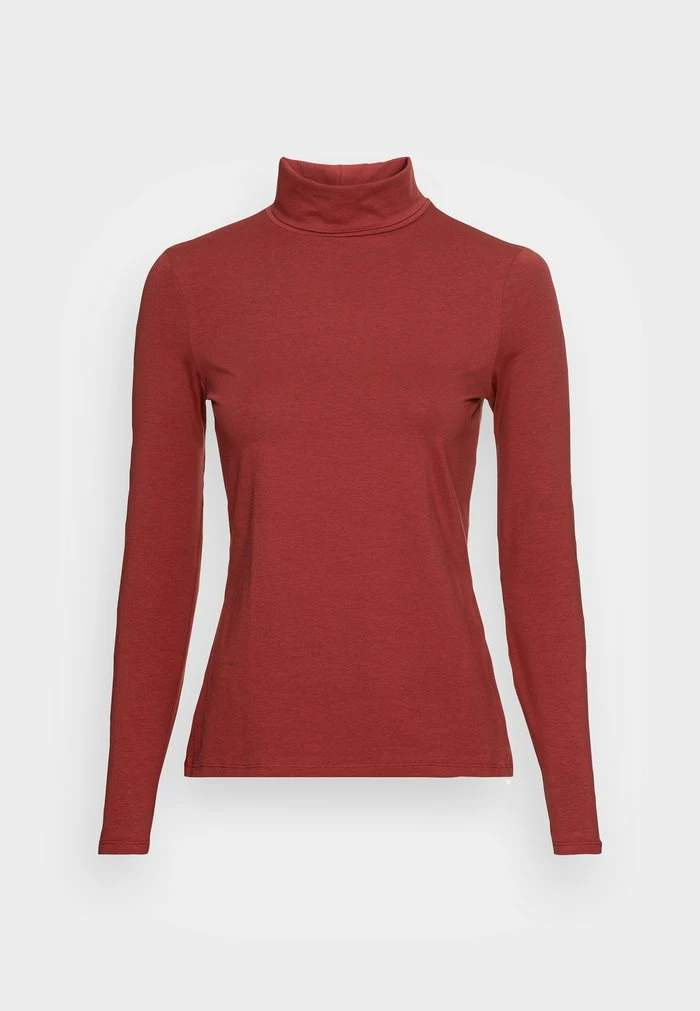 Edc By Esprit TURN UP - Long Sleeved Top - Terracotta 1 Edc By Esprit TURN UP - Long Sleeved Top - Terracotta