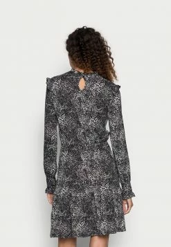 Edc By Esprit FRILL DRESS - Day Dress - New Black