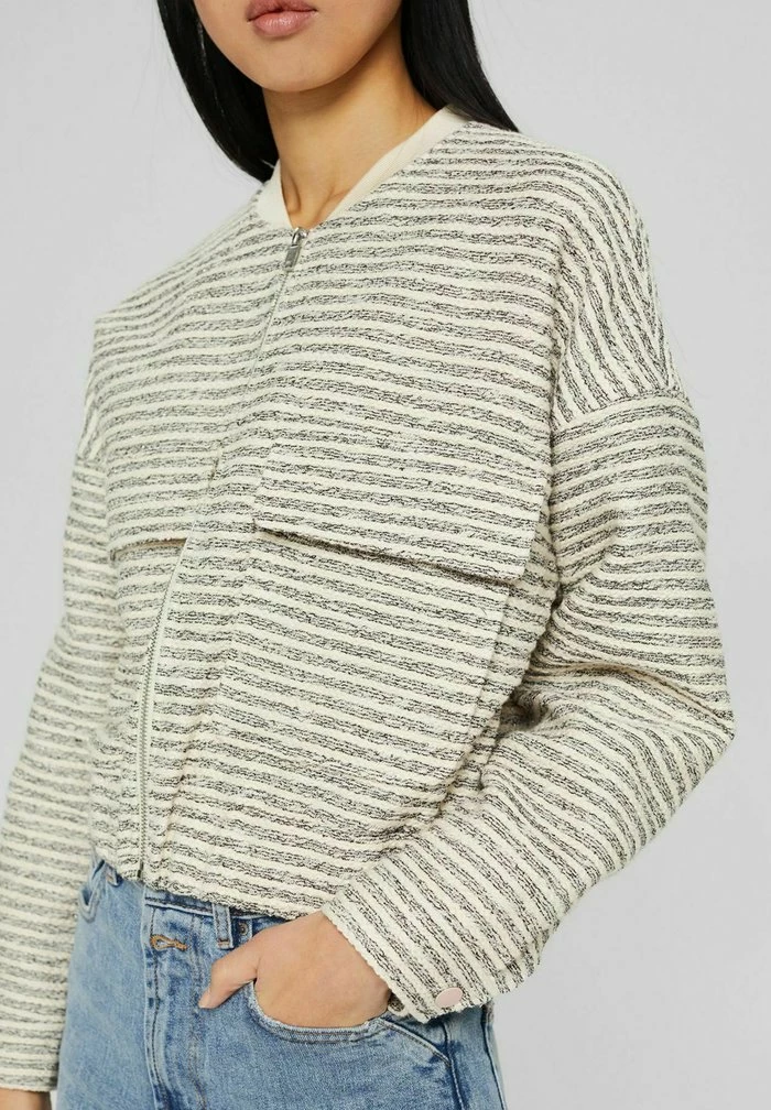 Edc By Esprit Bomber Jacket - Sand 4 Edc By Esprit Bomber Jacket - Sand - Image 4