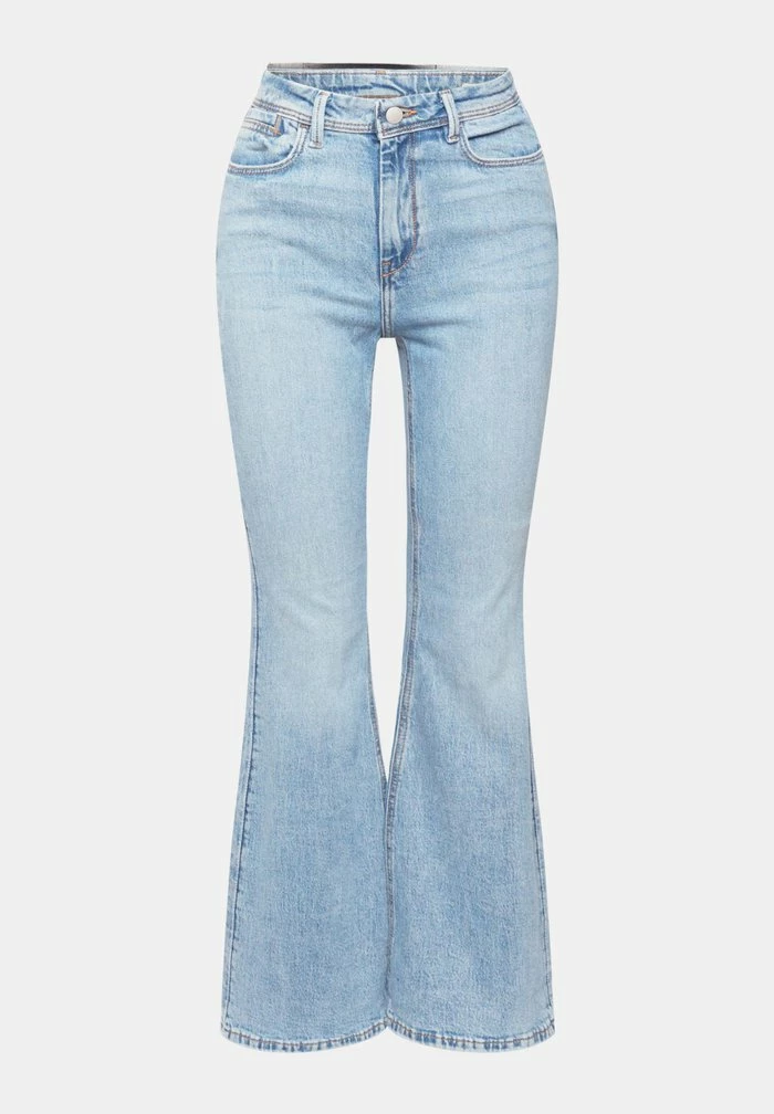 Edc By Esprit Flared Jeans - Blue Medium Wash 9 Edc By Esprit Flared Jeans - Blue Medium Wash - Image 9