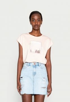 Edc By Esprit FESTIVAL - Mini Skirt - Blue Bleached