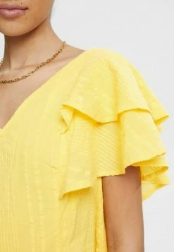 Edc By Esprit Day Dress - Yellow -edc by Esprit Shop 98b4771a2bad47f49cae1d9824bff193