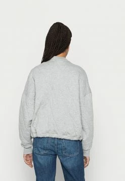 Edc By Esprit Zip-up Sweatshirt - Medium Grey -edc by Esprit Shop 9963ce7bfff5464ea072a52082d7ee6e