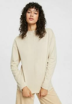 Edc By Esprit LONGSLEEVE - Long Sleeved Top - Beige