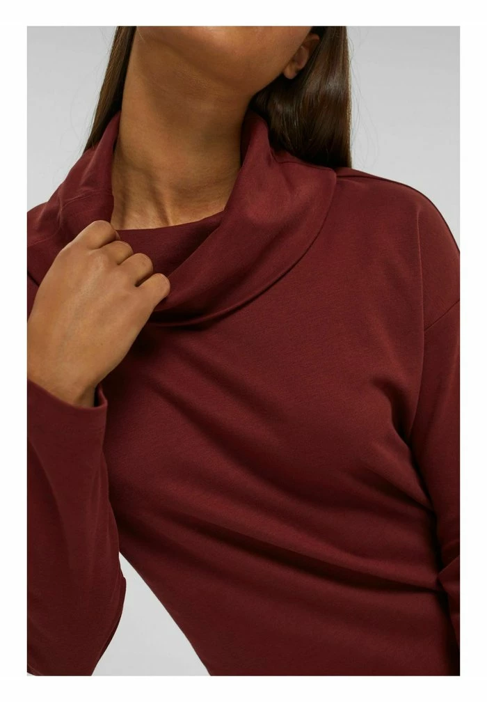 Edc By Esprit HEAVY - Long Sleeved Top - Garnet Red 13 Edc By Esprit HEAVY - Long Sleeved Top - Garnet Red - Image 13