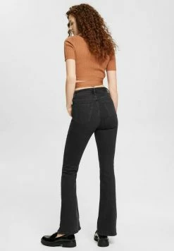 Edc By Esprit Flared Jeans - Black Dark Washed 11 Edc By Esprit Flared Jeans - Black Dark Washed -edc by Esprit Shop 9a0c00793db9430fb22329a07e605d48