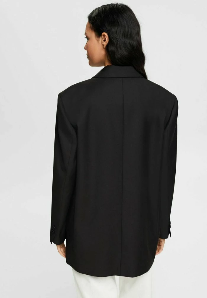 Edc By Esprit Short Coat - Black 3 Edc By Esprit Short Coat - Black - Image 3