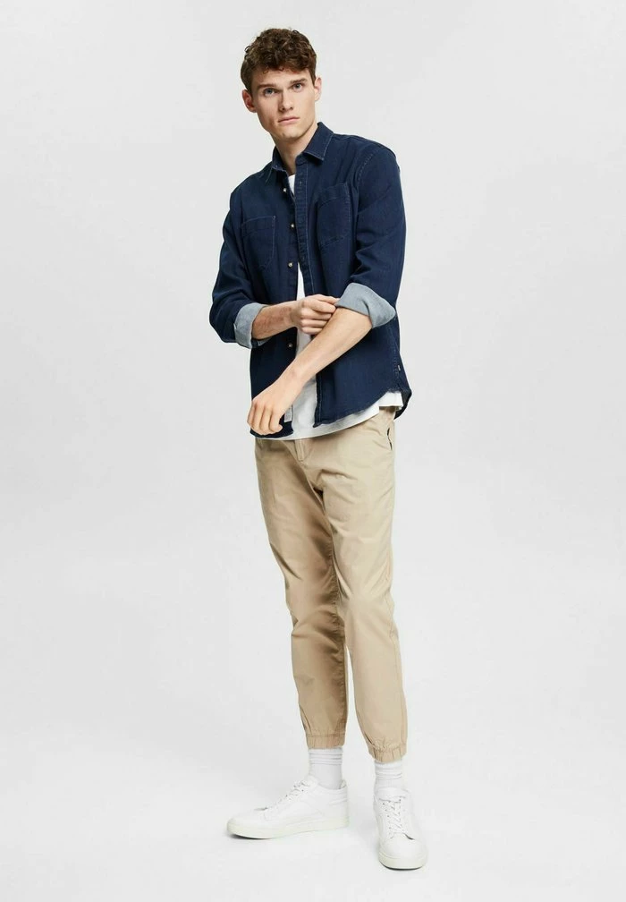 Edc By Esprit LEICHTE - Tracksuit Bottoms - Light Beige 2 Edc By Esprit LEICHTE - Tracksuit Bottoms - Light Beige - Image 2