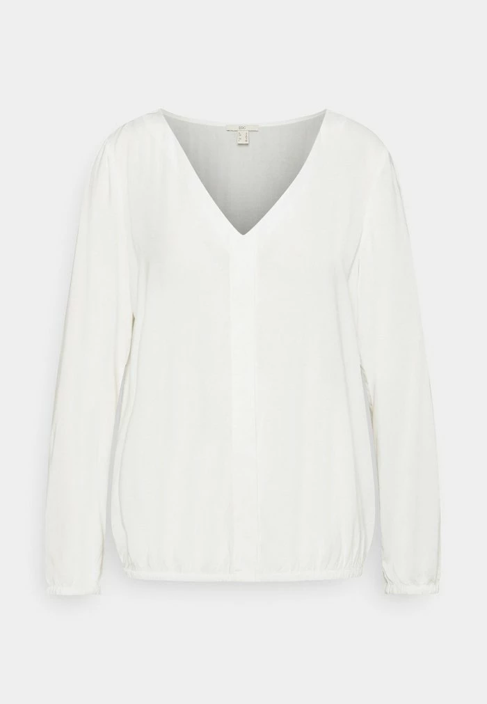 Edc By Esprit CORE FLUID - Blouse - Off White 1 Edc By Esprit CORE FLUID - Blouse - Off White