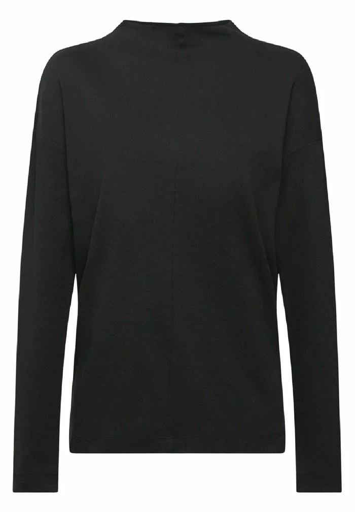 Edc By Esprit LONGSLEEVE - Long Sleeved Top - Black 5 Edc By Esprit LONGSLEEVE - Long Sleeved Top - Black - Image 5