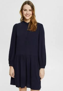 Edc By Esprit Shirt Dress - Navy