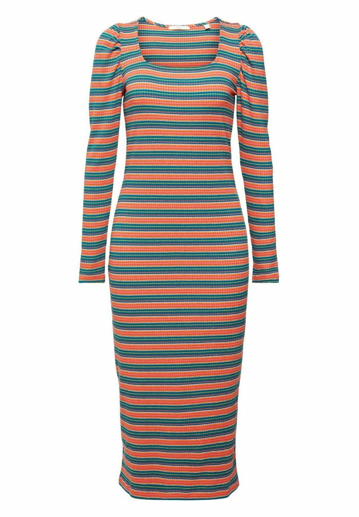 Edc By Esprit VOL SLEEVE - Shift Dress - Coral 8 Edc By Esprit VOL SLEEVE - Shift Dress - Coral - Image 8