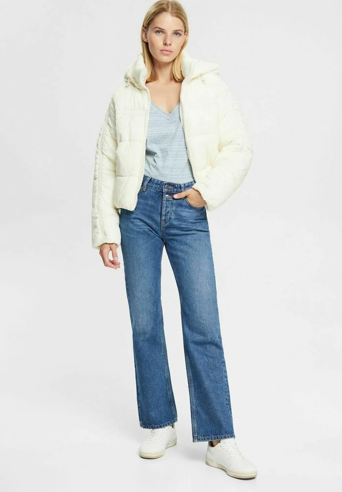 Edc By Esprit GESPRENKELTES - Long Sleeved Top - Petrol Blue 2 Edc By Esprit GESPRENKELTES - Long Sleeved Top - Petrol Blue - Image 2