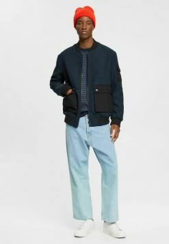 Edc By Esprit REGULAR FIT - Sweatshirt - Navy -edc by Esprit Shop 9f4fe247affe48afa0d61a6e50133e20