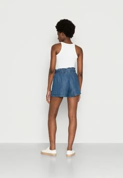 Edc By Esprit TENCEL - Shorts - Blue Medium Wash -edc by Esprit Shop 9fa0b883f3214e0f8cb778632f8211cd