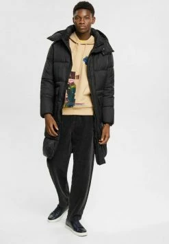 Edc By Esprit WIDE FIT - Trousers - Black -edc by Esprit Shop a017d9fbe6e047c6ac1e644e9dd2930a