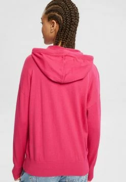 Edc By Esprit HOOD - Cardigan - Pinkfuchsia -edc by Esprit Shop a056a85ff3f64561bc6c53c8b0d41e10