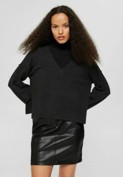 Edc By Esprit SWEATER - Jumper - Black