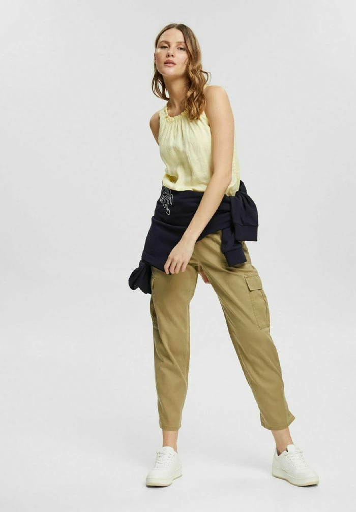 Edc By Esprit Blouse - Pastel Yellow 2 Edc By Esprit Blouse - Pastel Yellow - Image 2