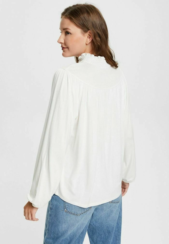 Edc By Esprit Blouse - Off White 3 Edc By Esprit Blouse - Off White - Image 3