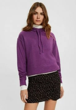 Edc By Esprit MIT MUSTER - Mini Skirt - Black