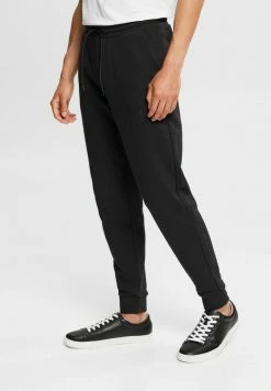 Edc By Esprit SWEATPANTS - Tracksuit Bottoms - Black