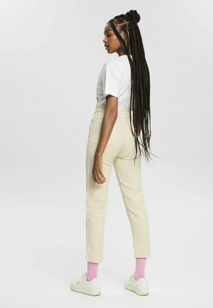 Edc By Esprit Trousers - Sand 3 Edc By Esprit Trousers - Sand - Image 3
