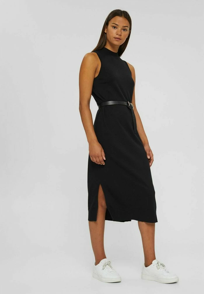Edc By Esprit Jumper Dress - Black 2 Edc By Esprit Jumper Dress - Black - Image 2