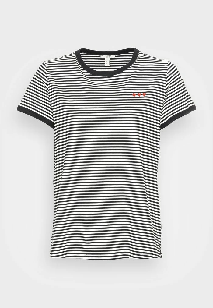 Edc By Esprit Print T-shirt - Black 4 Edc By Esprit Print T-shirt - Black - Image 4