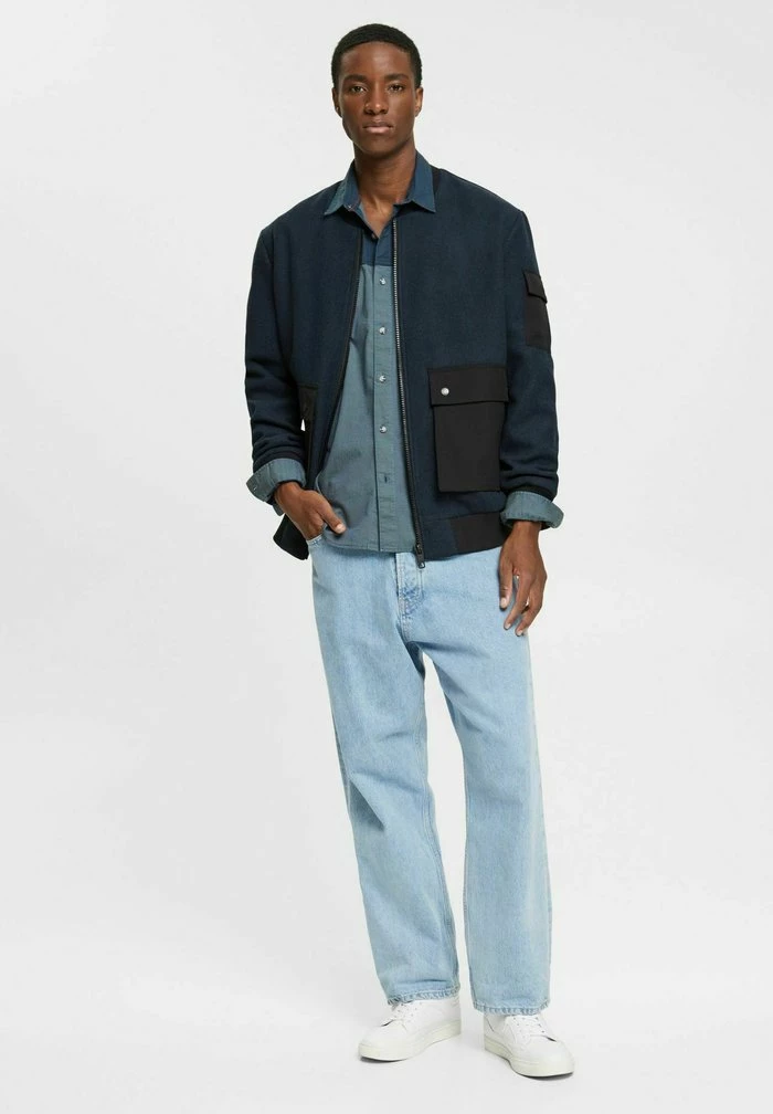 Edc By Esprit REGULAR FIT - Shirt - Navy 5 Edc By Esprit REGULAR FIT - Shirt - Navy - Image 5